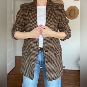 Women’s vintage wool blazer